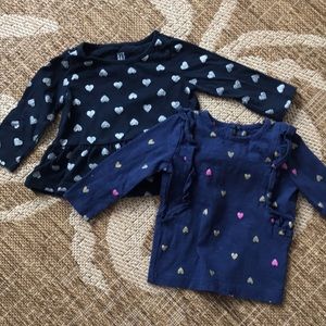 Adorable heart Gap top